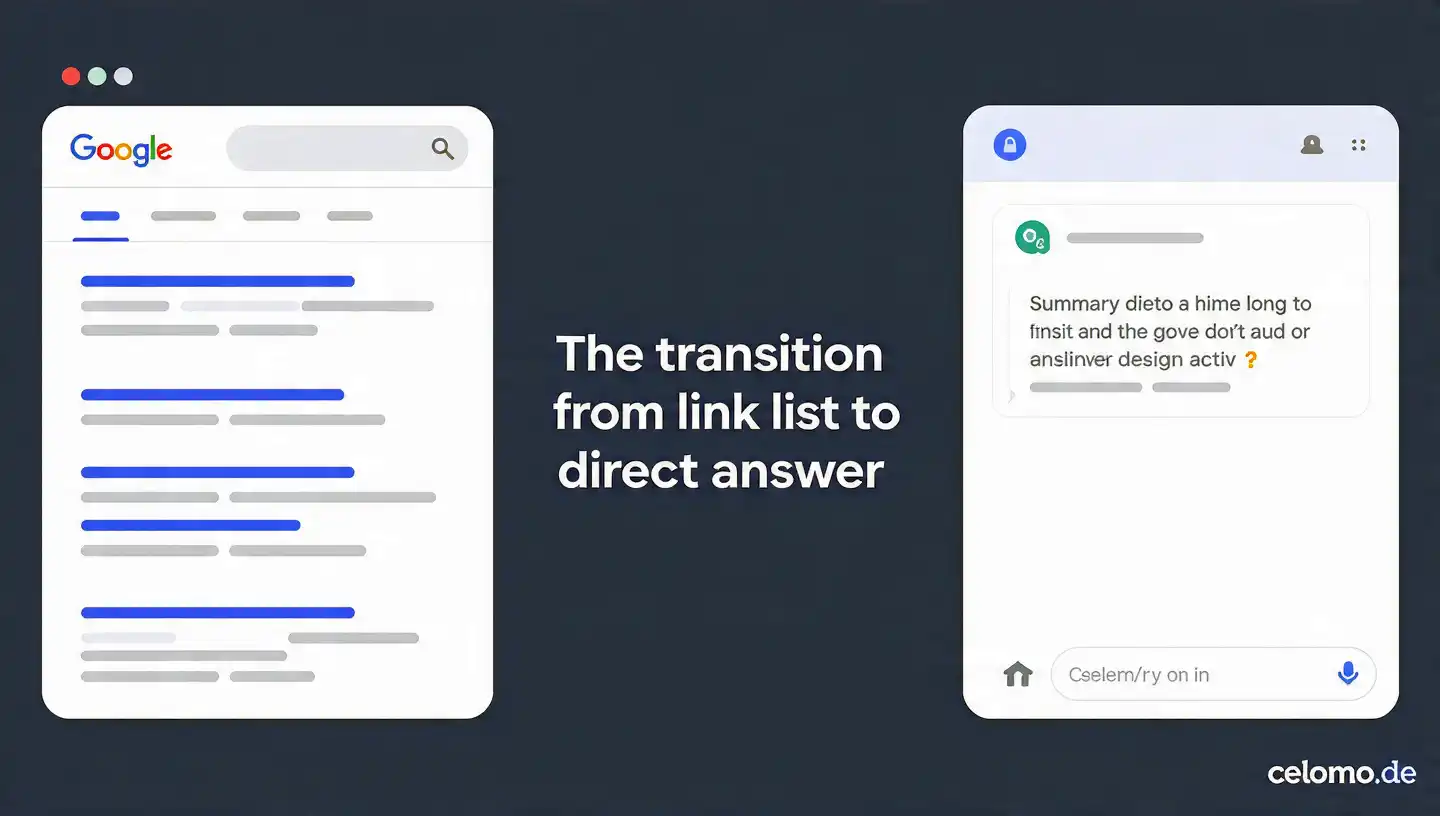 SEO zu GEO: Markensichtbarkeit im KI-Zeitalter | celomo.de
