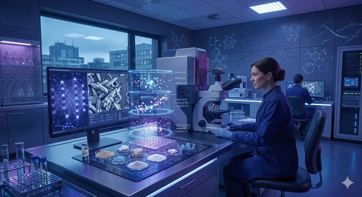 Automatisierte morphologische Charakterisierung pharmazeutischer Hilfs- und Wirkstoffe mittels KI-gestützter Bilddaten-Analytik