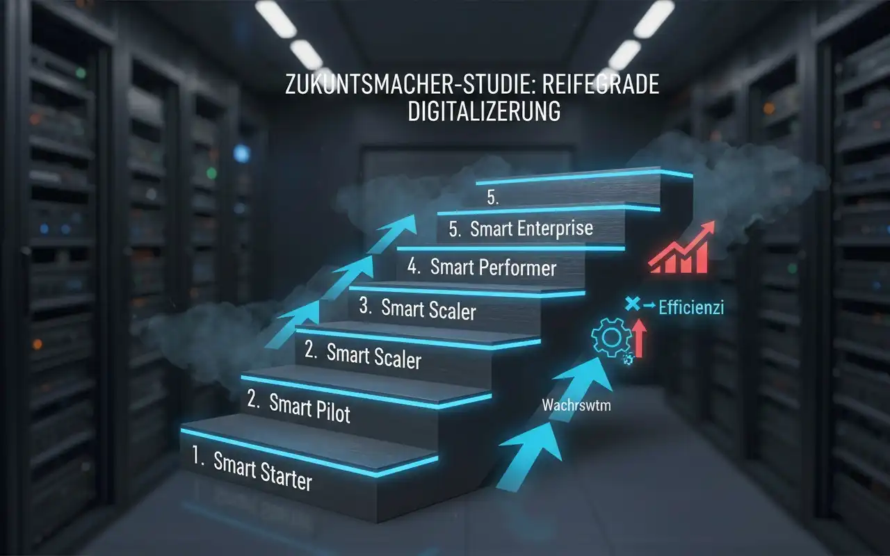 Die 5 Stufen der KI-Reife im Mittelstand