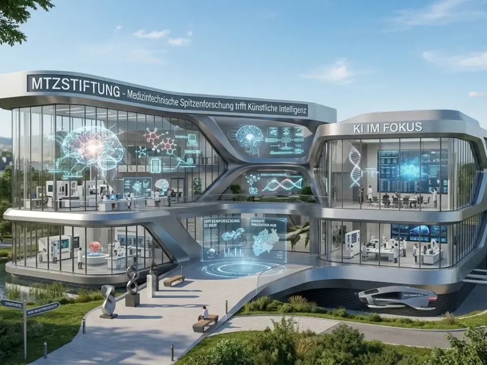 MTZstiftung – Medizintechnische Spitzenforschung trifft Künstliche Intelligenz in Erkrath, NRW.