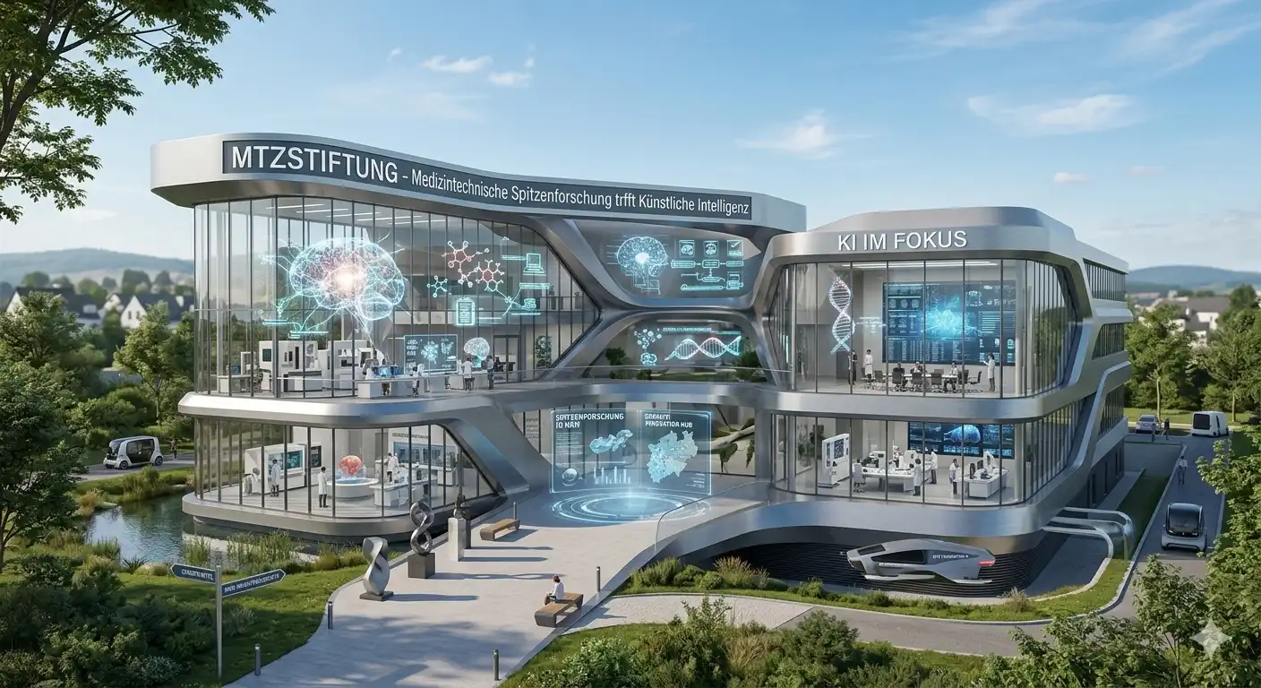 MTZstiftung – Medizintechnische Spitzenforschung trifft Künstliche Intelligenz in Erkrath, NRW.