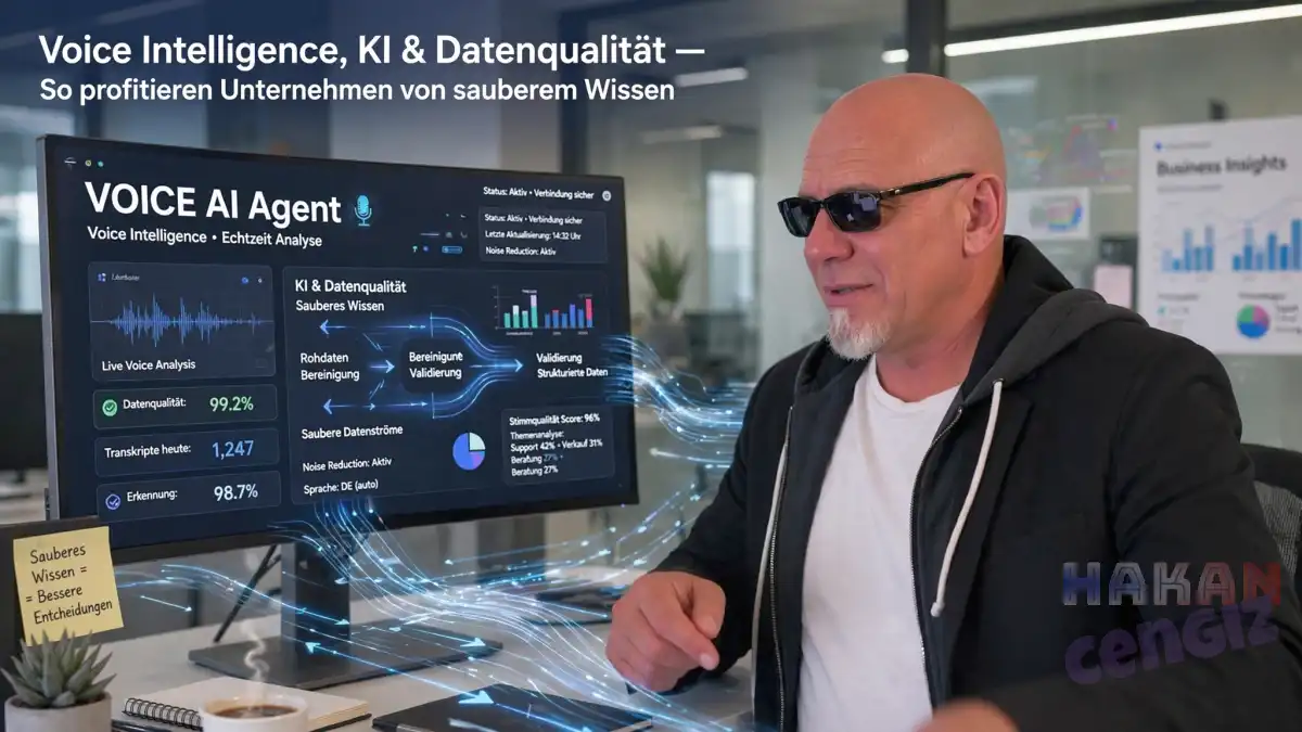 Voice Intelligence, KI & Datenqualität – So profitieren Unternehmen von sauberem Wissen