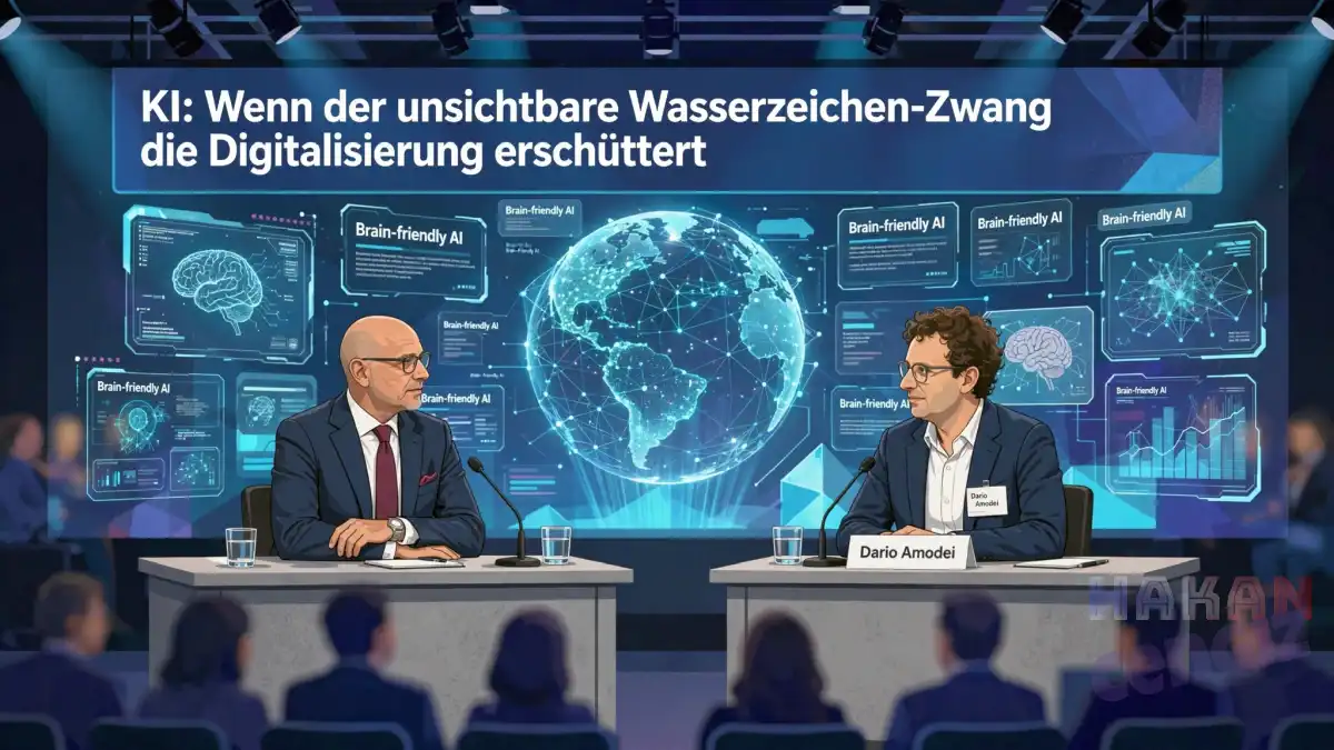 Künstliche Intelligenz Wenn der unsichtbare Wasserzeichen-Zwang die Digitalisierung erschüttert